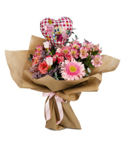 Μπουκέτο με Μπαλόνι για Κορίτσι