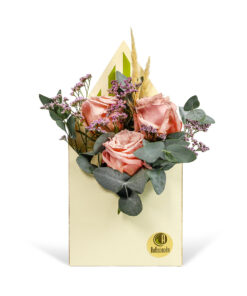 Flower Letter Pink Roses