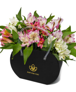 Τσαντάκι με Πολύχρωμες Αλστρομέριες